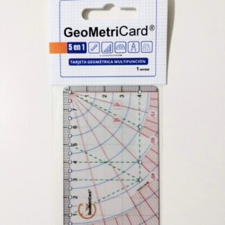GeoMetriCard Transparente Pack x 5 unidades